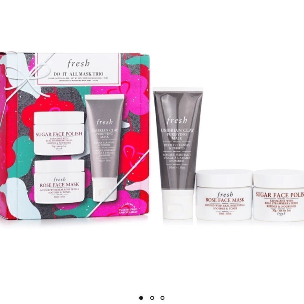 Fresh do it all face mask trio set #3